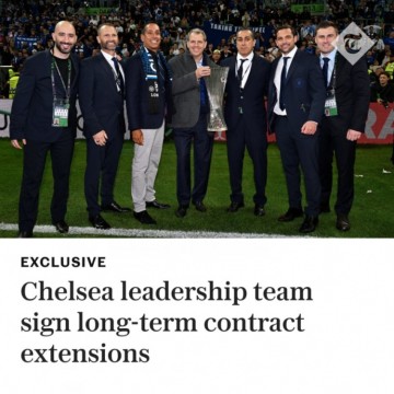 开云体育官方网址-电讯报：切尔西续约体育总监和招募主管等4人，新合同直到2031年